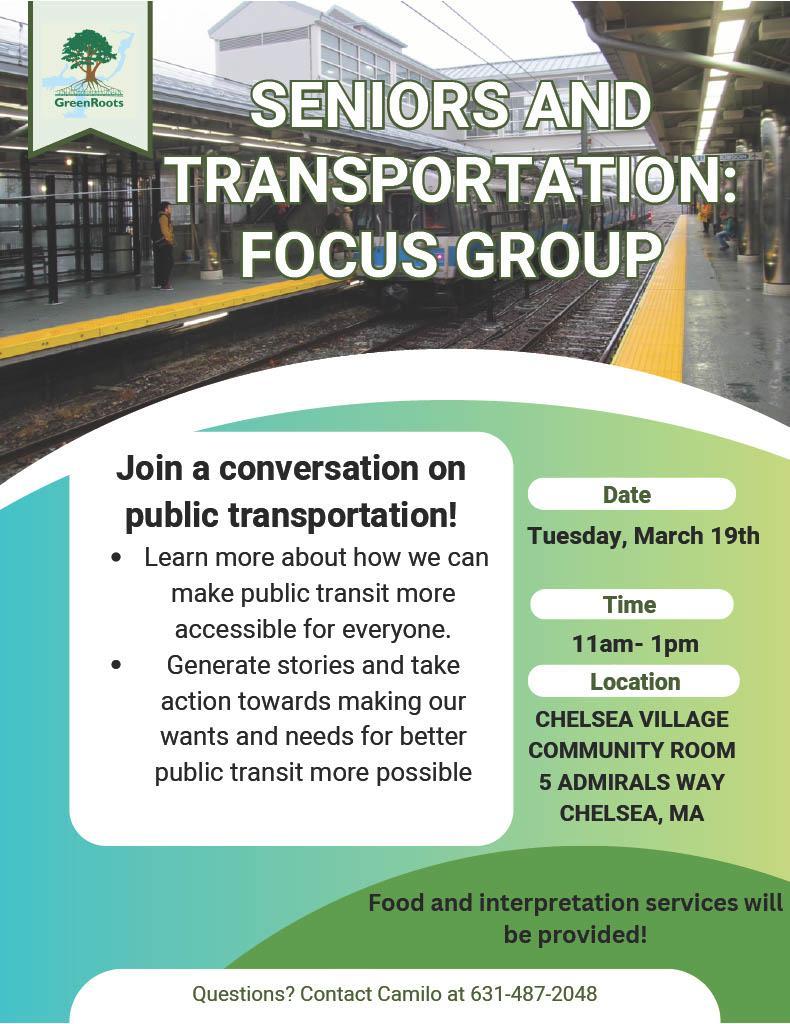 Flyer with the information about the event.