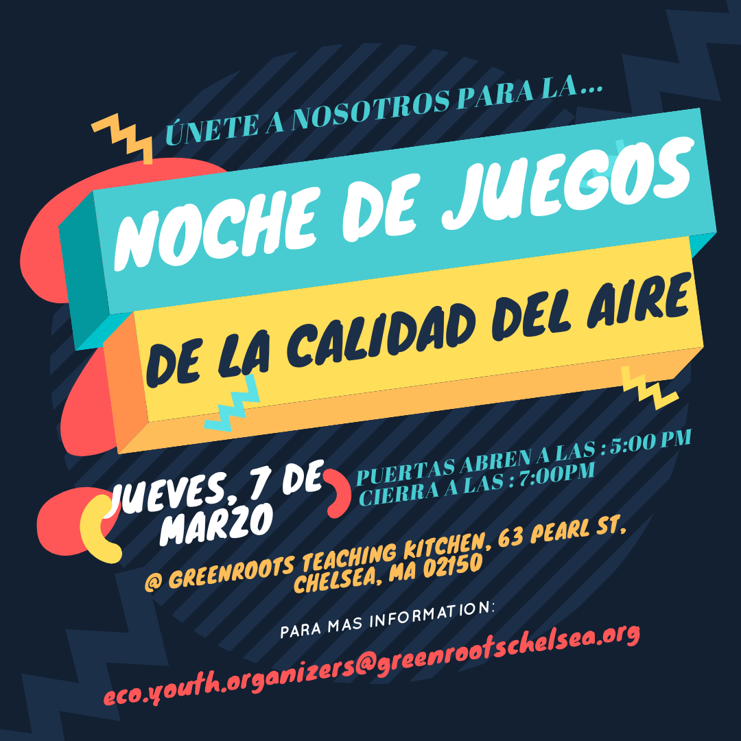 Volante con la información del evento.