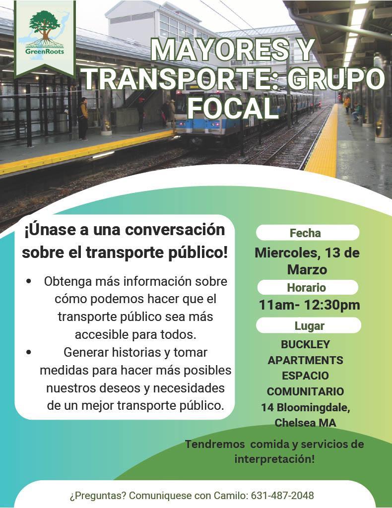 Volante con la información del evento.