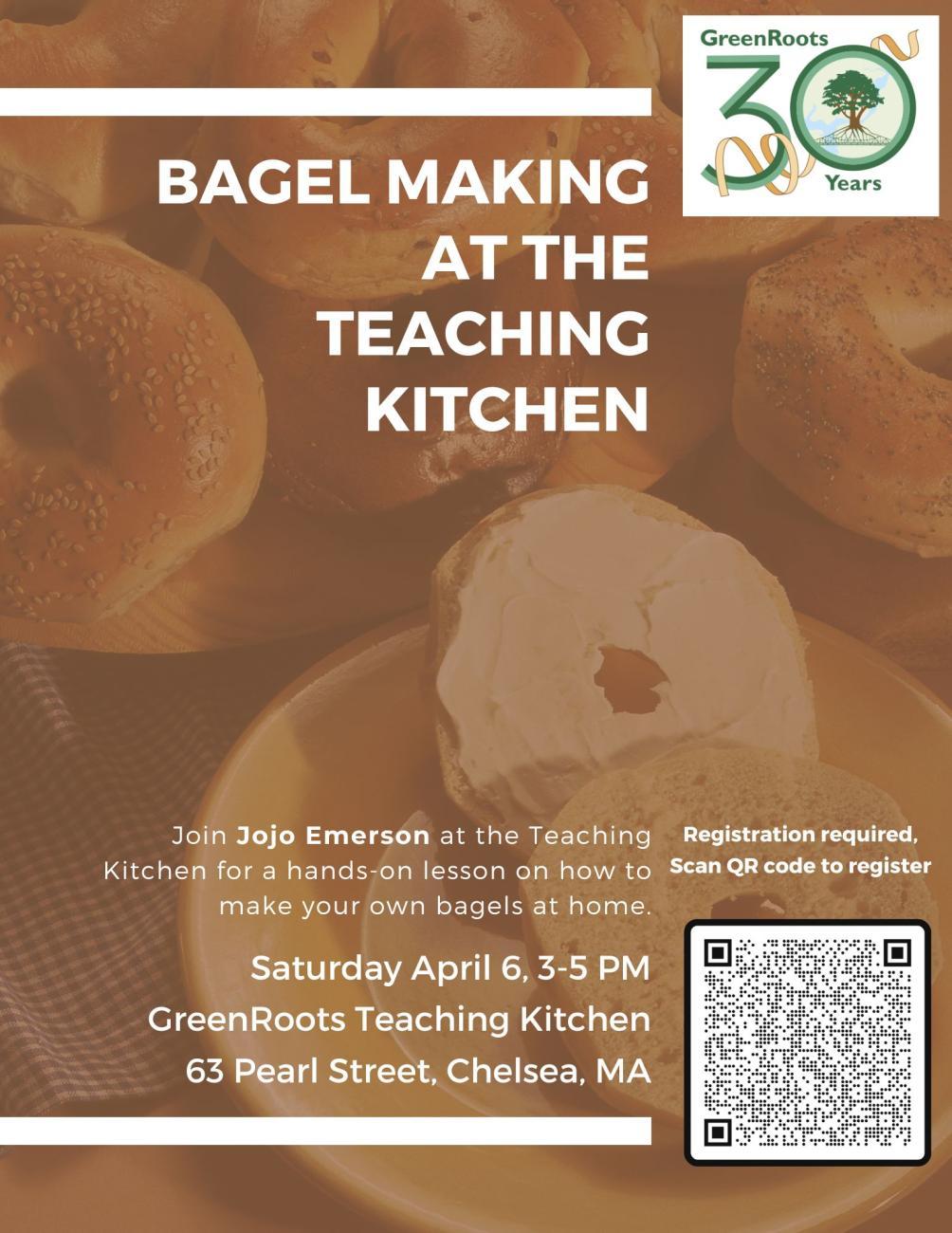 Flyer with information about the event.