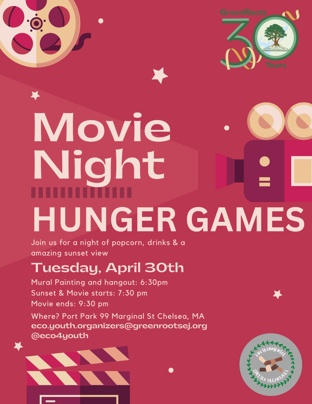 Flyer with information about the event.