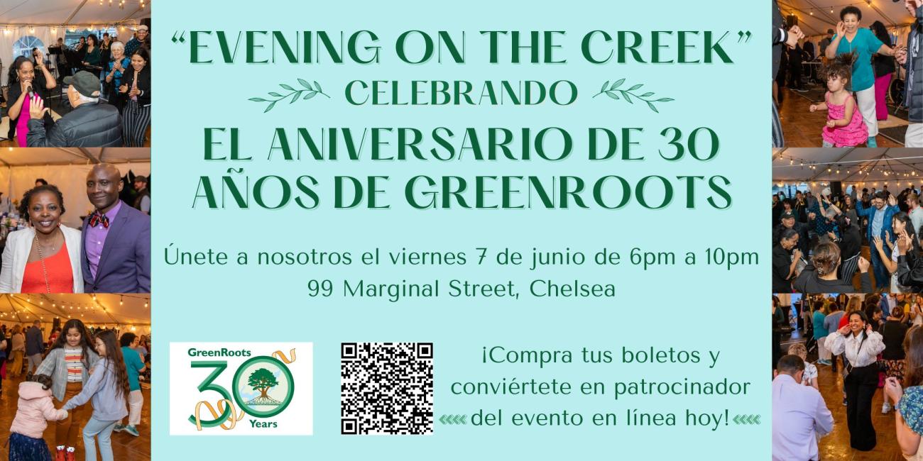 Volante con la información del evento.