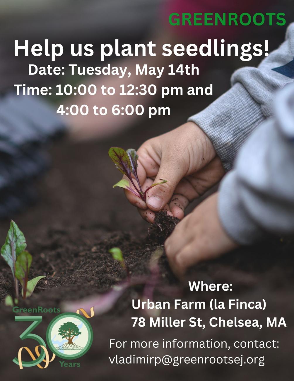 Flyer with information about the event.