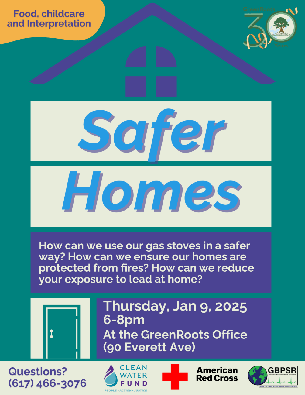 Flyer with visual information about the event.