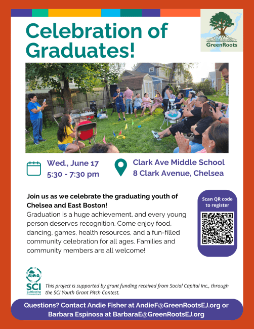 flyer with information for the seedling planting events